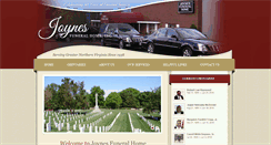 Desktop Screenshot of joynesfuneralhome.com